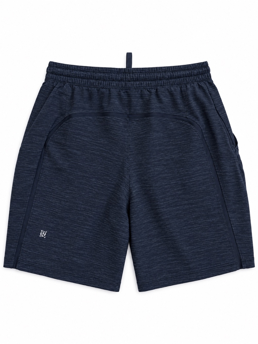 Lululemon Men’s Pace Breaker Lined Shorts 7” Navy Blue Heather Athletic Small